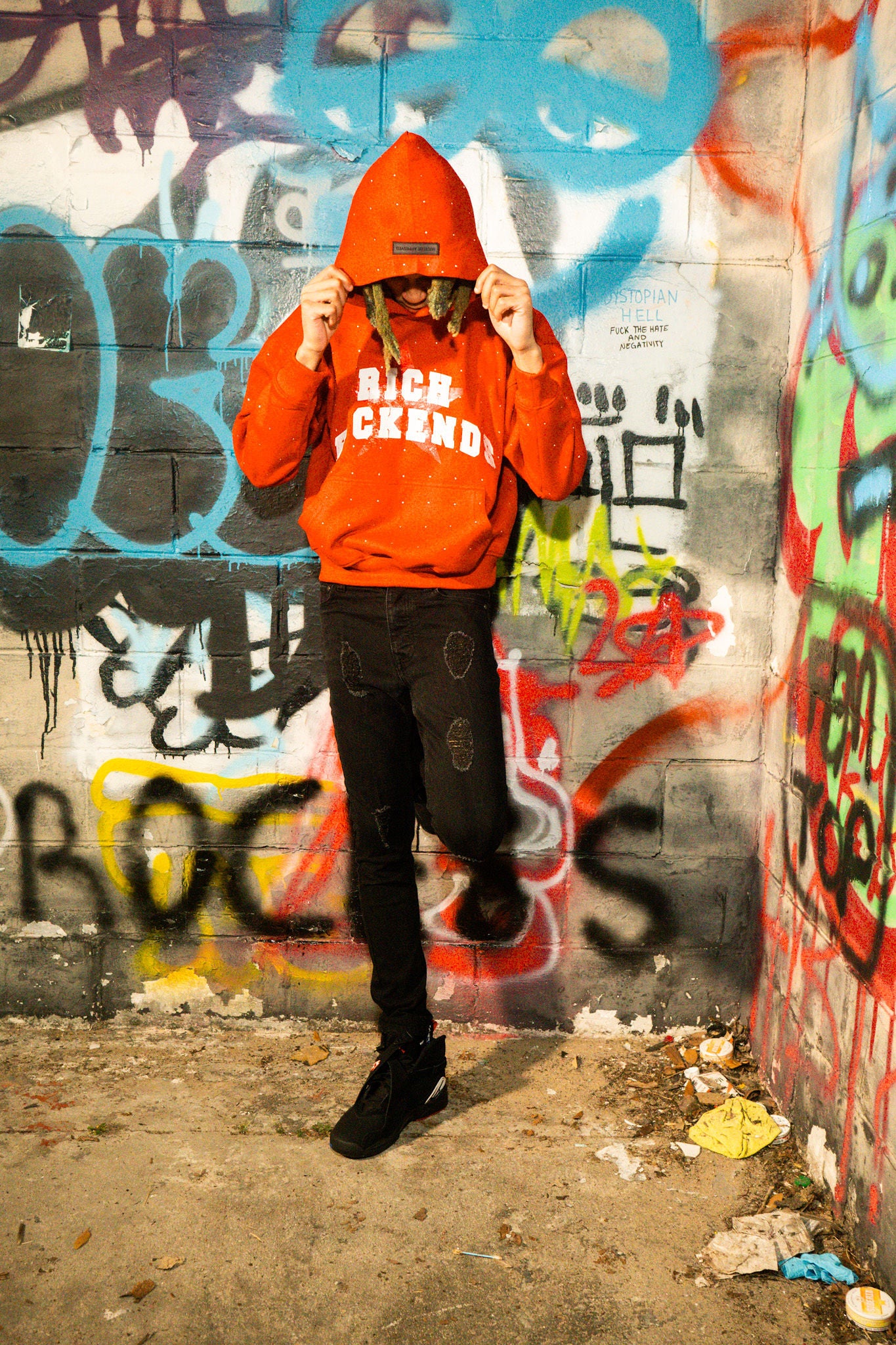 RICH BACKENDS LOGO HOODIE